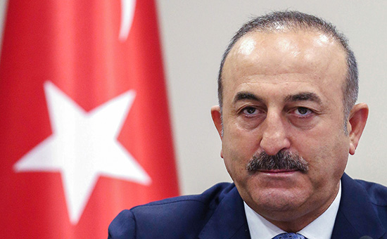 Министр иностранных дел Турции Мевлют Чавушоглу
