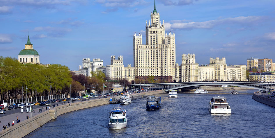В Москве планируют благоустроить 20 км набережных до 2020 года