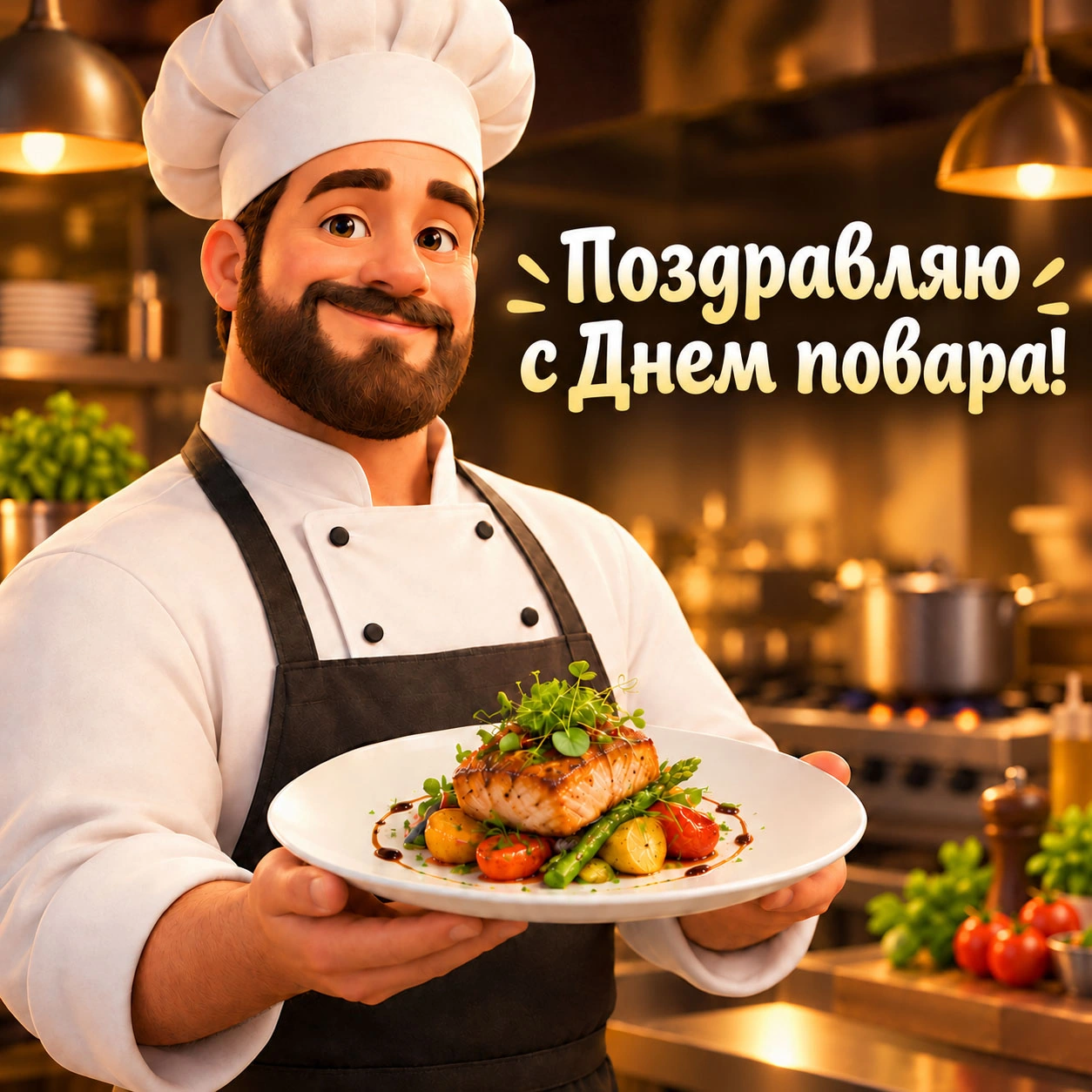 Картинка ко Дню повара мужчине