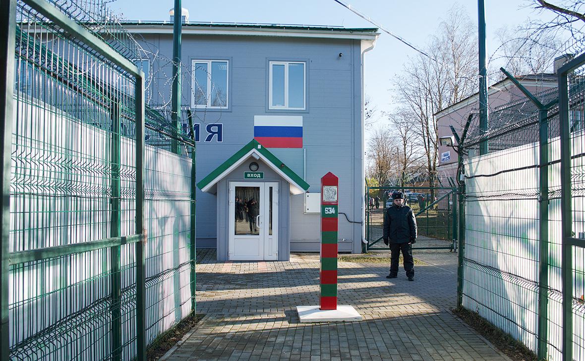 Пункт пропуска на российско-эстонской границе