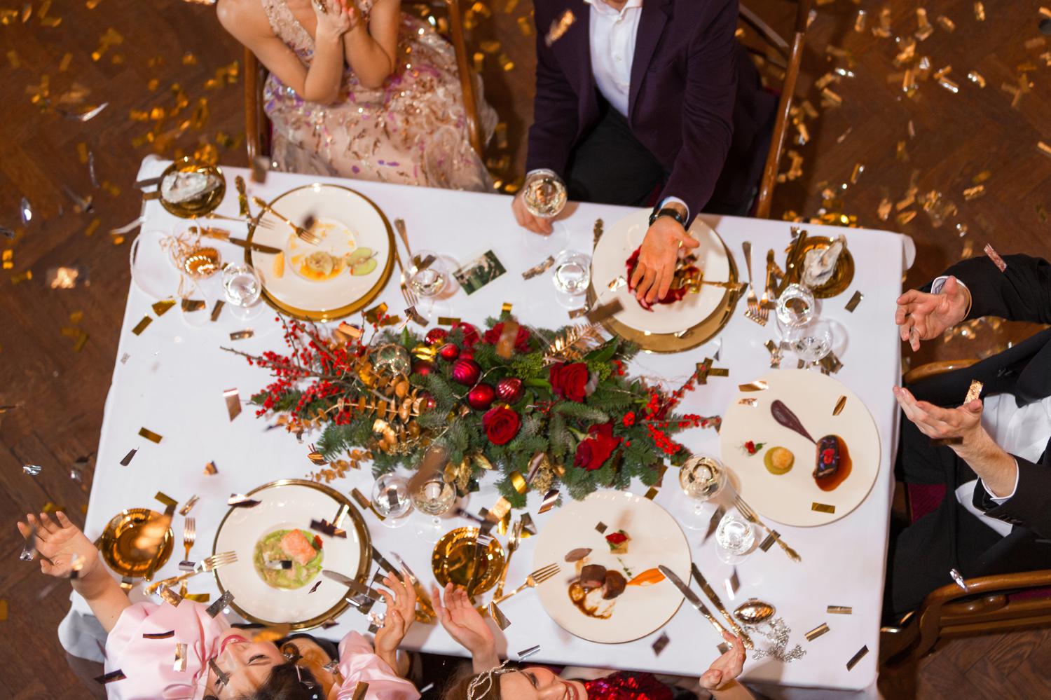 Праздничный ужин в отеле&nbsp;&laquo;Гранд Отеле Европа&raquo;