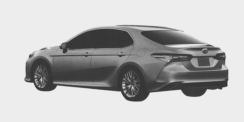 Появились первые изображения новой Toyota Camry для России