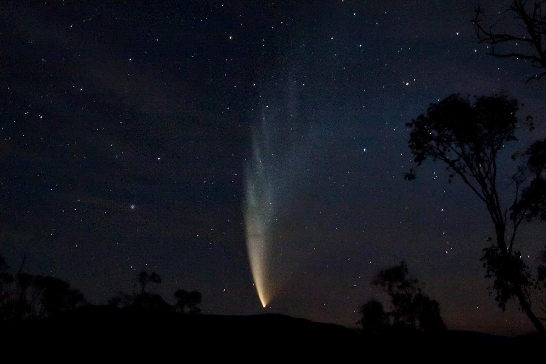 <p>В 2007 году комету Макнота назвали самой яркой за последние 40 лет</p>