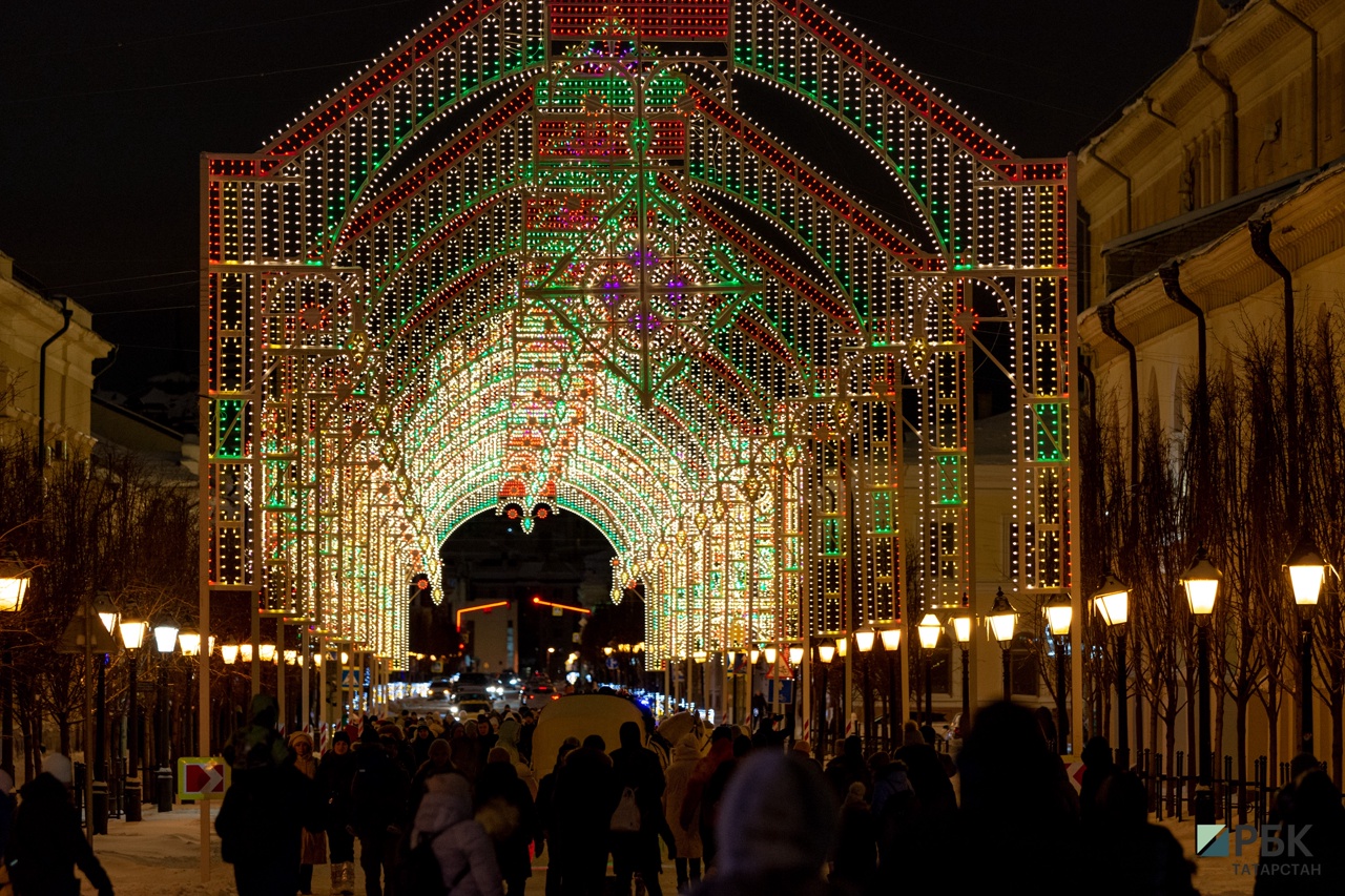 Казань вошла в топ-5 городов для путешествий на Новый год