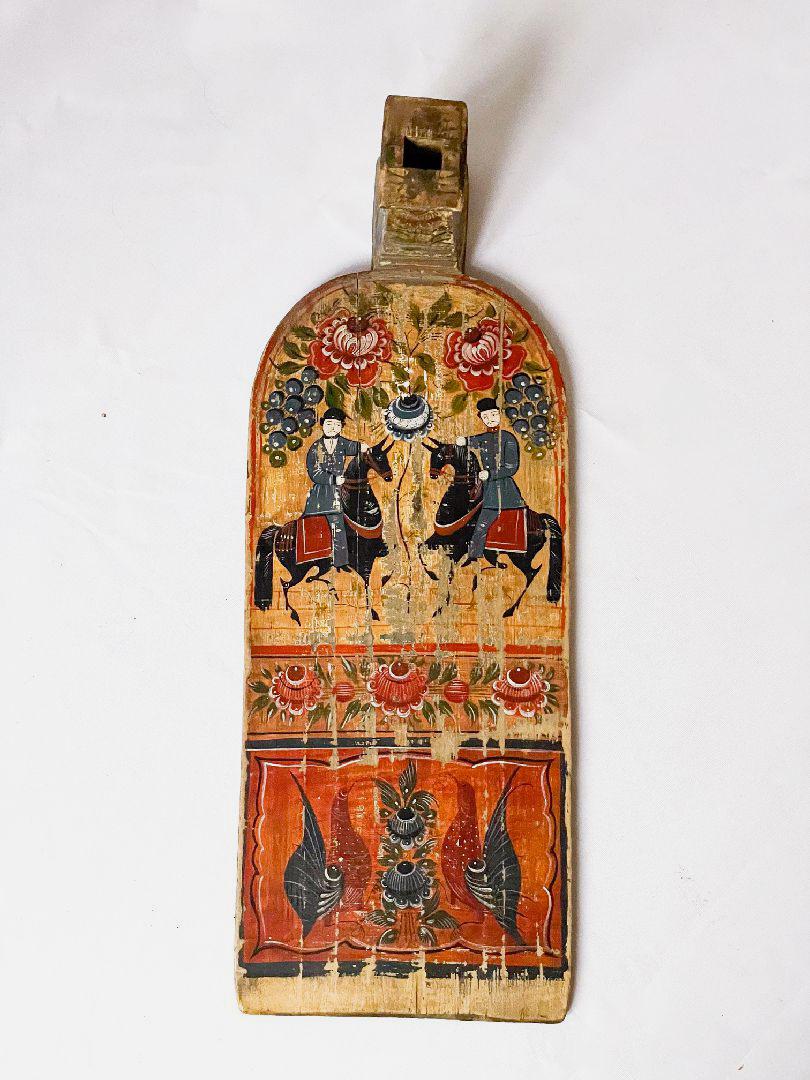 Донце прялки (Городецкая роспись), конец XIX — начало XX в.