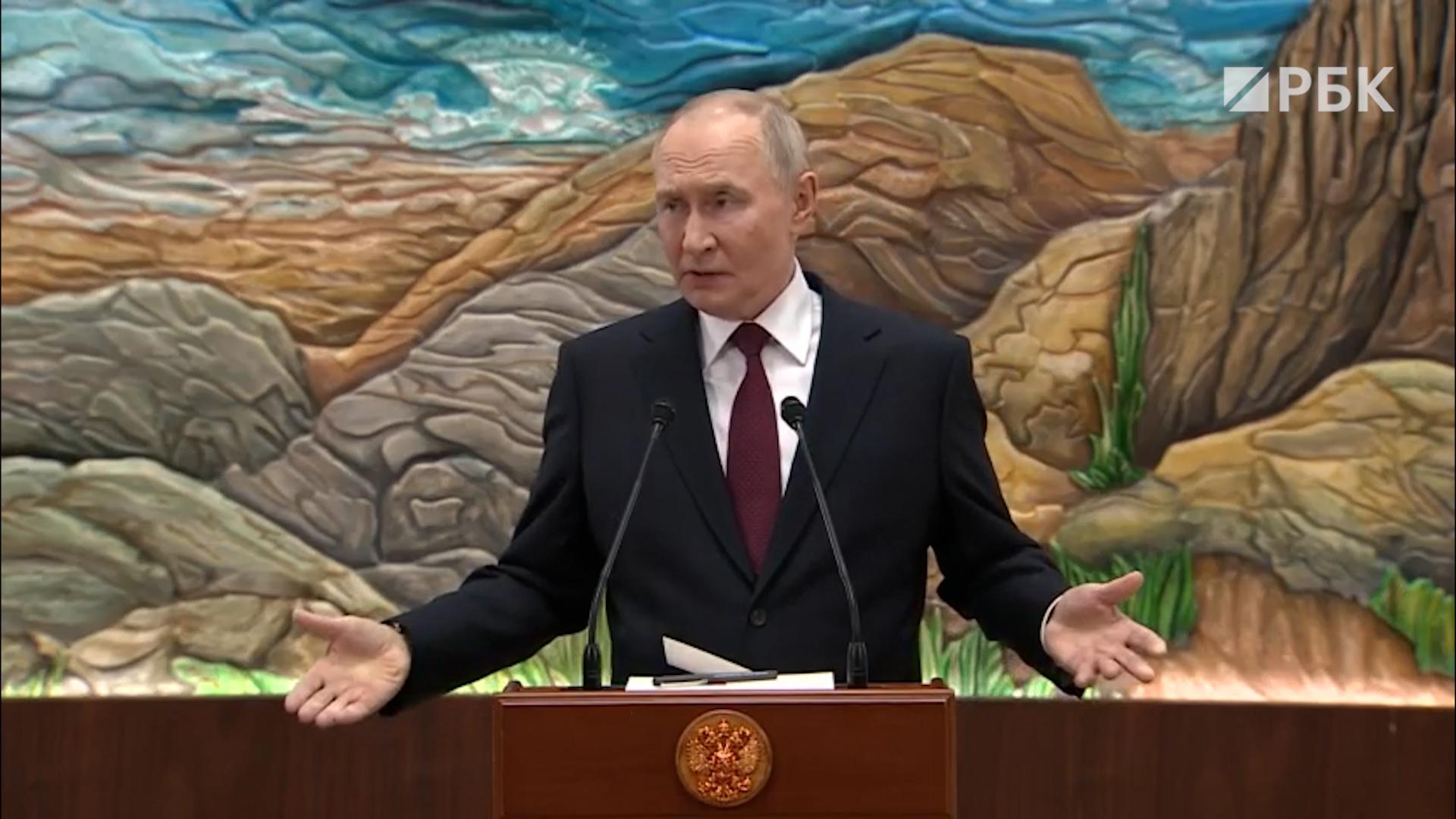 Путин назвал бессмысленным подписание документов с руководством Украины