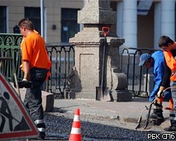 Новые ограничения движения на дорогах Петербурга