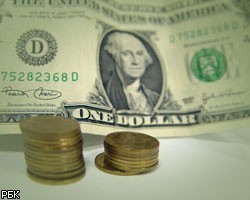 На открытии торгов курс доллара опустился на 11 копеек