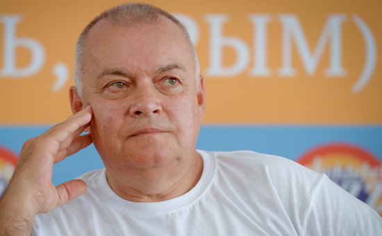 Телеведущий Дмитрий Киселев