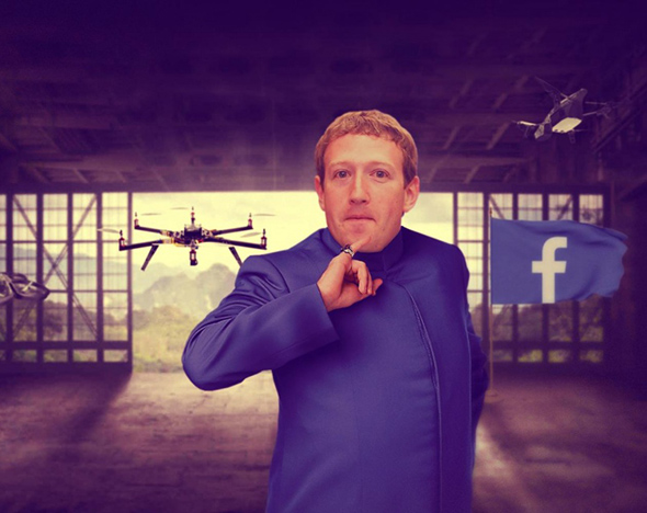 Facebook собирается обеспечить интернетом весь земной шар
