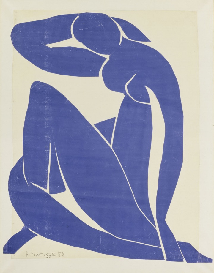 Henri Matisse. &laquo;Blue Nude (||)&raquo;, 1952 г.