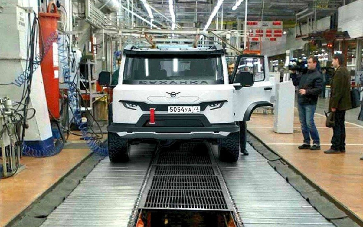 UAZ showed the possible design of the new “Loaf” :: Autonews