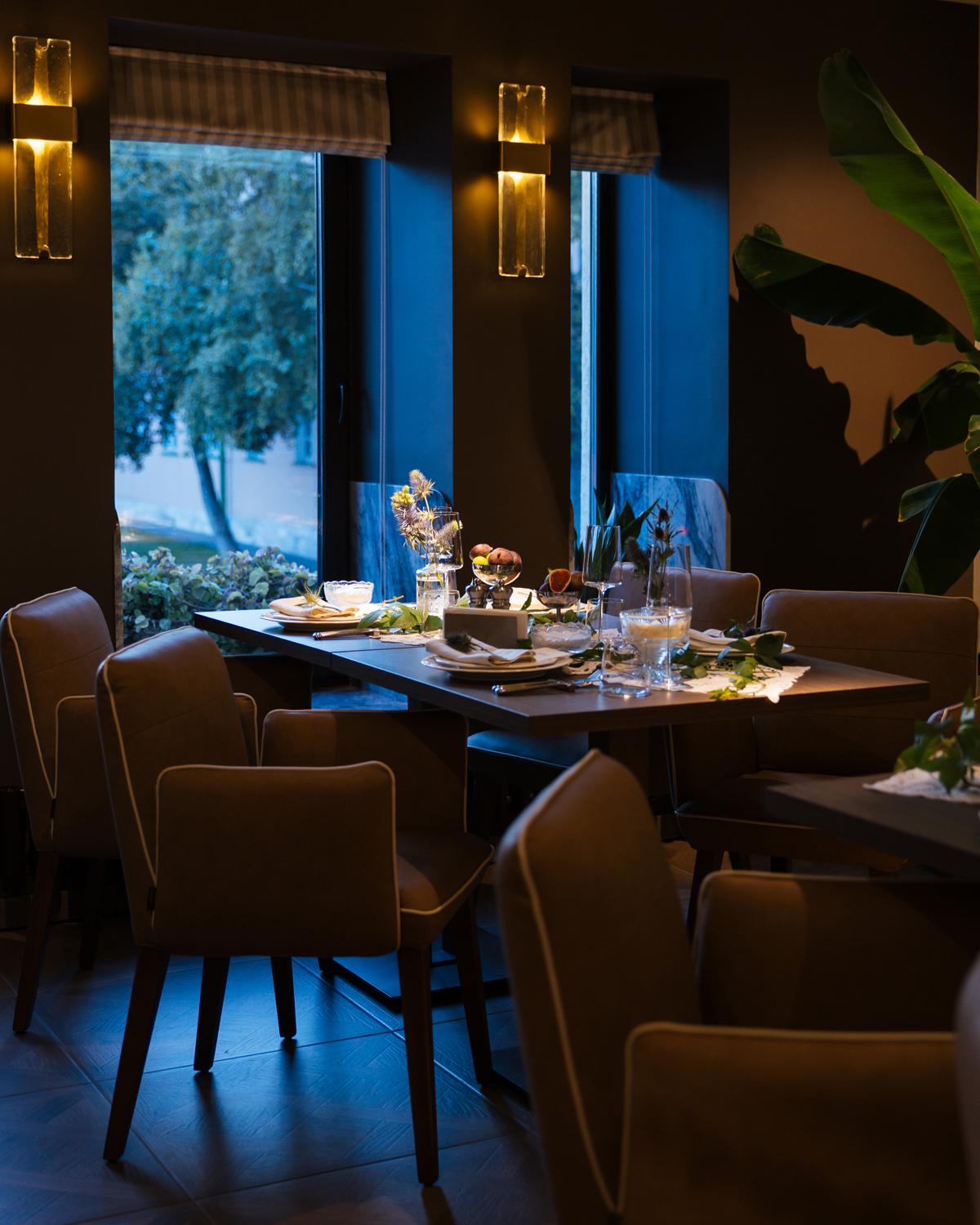 Интерьер ресторана Avero Mio Bistro