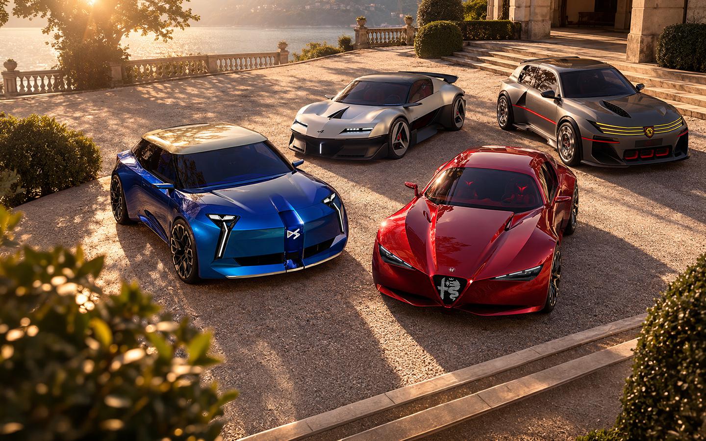 От злого Peugeot до ретрокупе Alfa Romeo. Яркие концепты автошоу в Париже