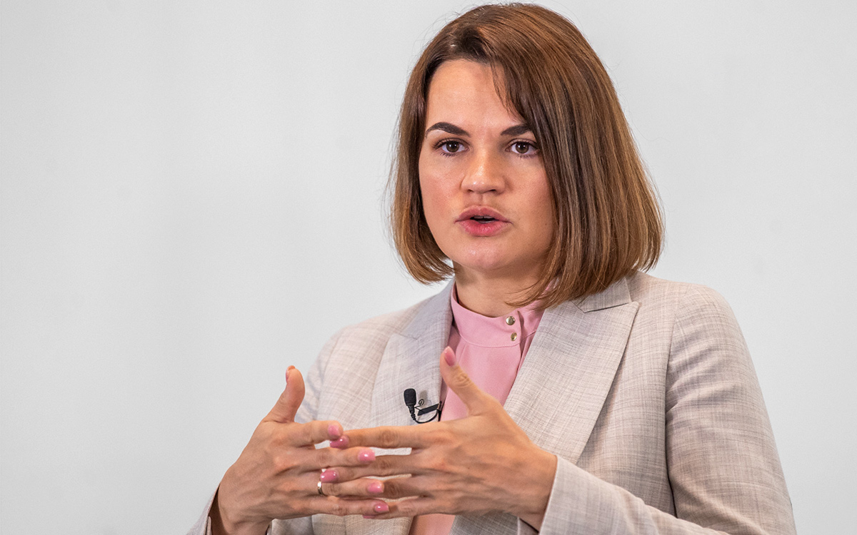 Тихановская заявила о планах прекратить «зависимость» Минска от Москвы
