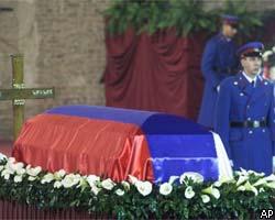 В Белграде прошли похороны Зорана Джинджича