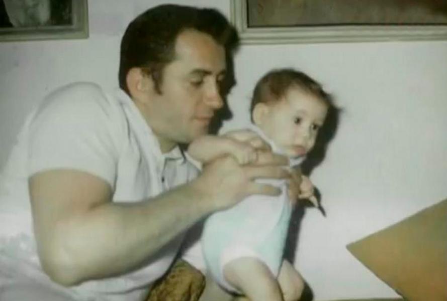 Роберт Дауни-младший в детстве с отцом
