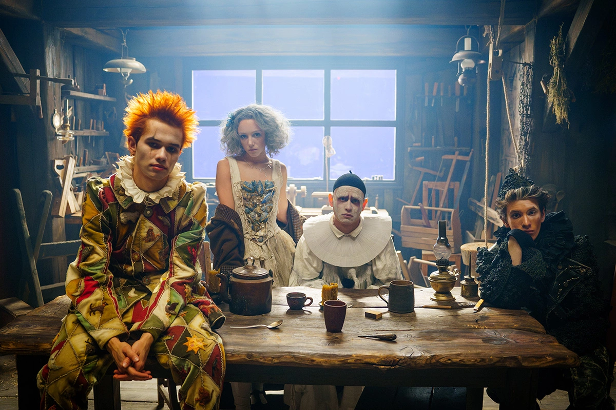 Фото со съемок фильма «Буратино»