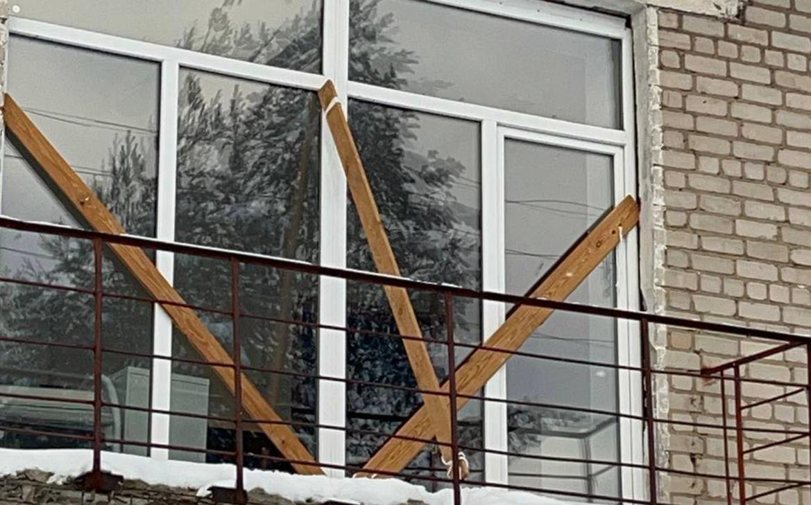 В Костромской области после атаки дронов произошел пожар в воинской части