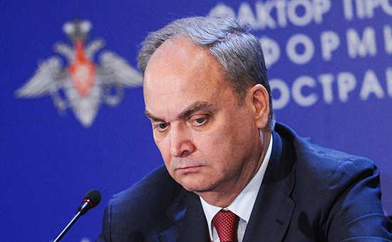 Заместитель министра обороны России Анатолий Антонов
