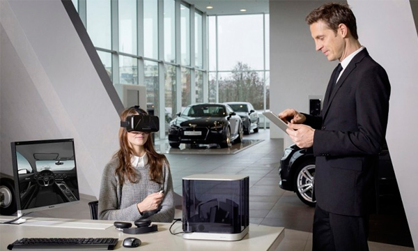 Audi использует виртуальные очки для продажи автомобилей