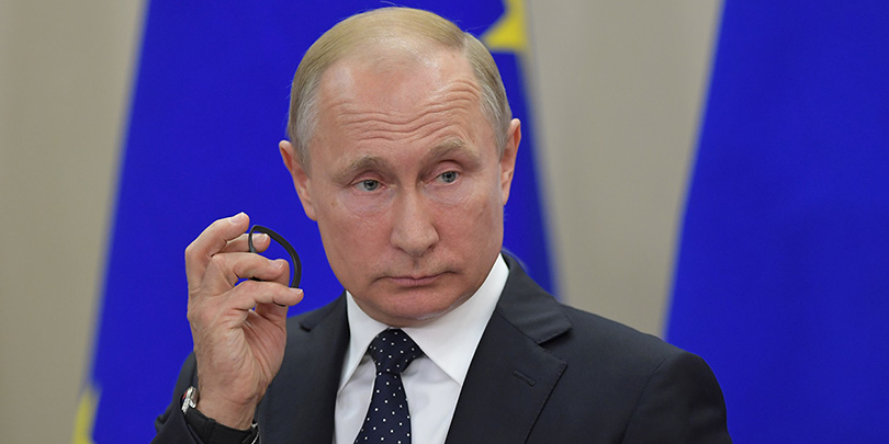 Путин не увидел ничего необычного в законе о пособничестве санкциям