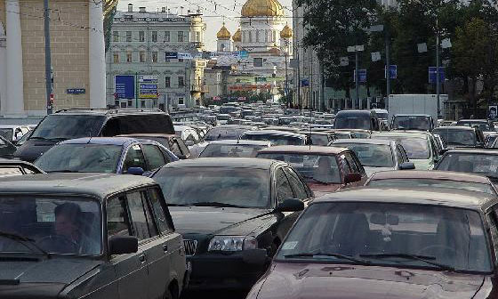 В Москве наступит полный транспортный коллапс