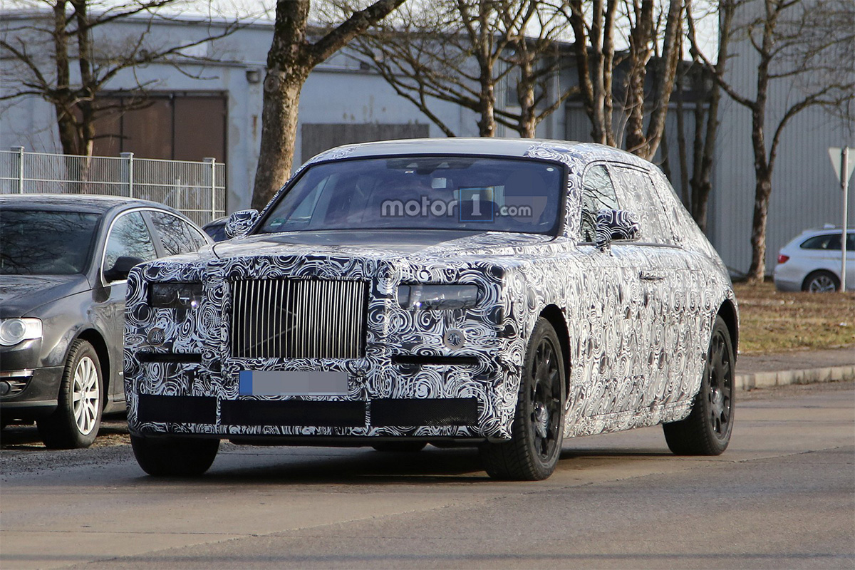 Компания Rolls-Royce вывела на тесты новое поколение Phantom :: Autonews