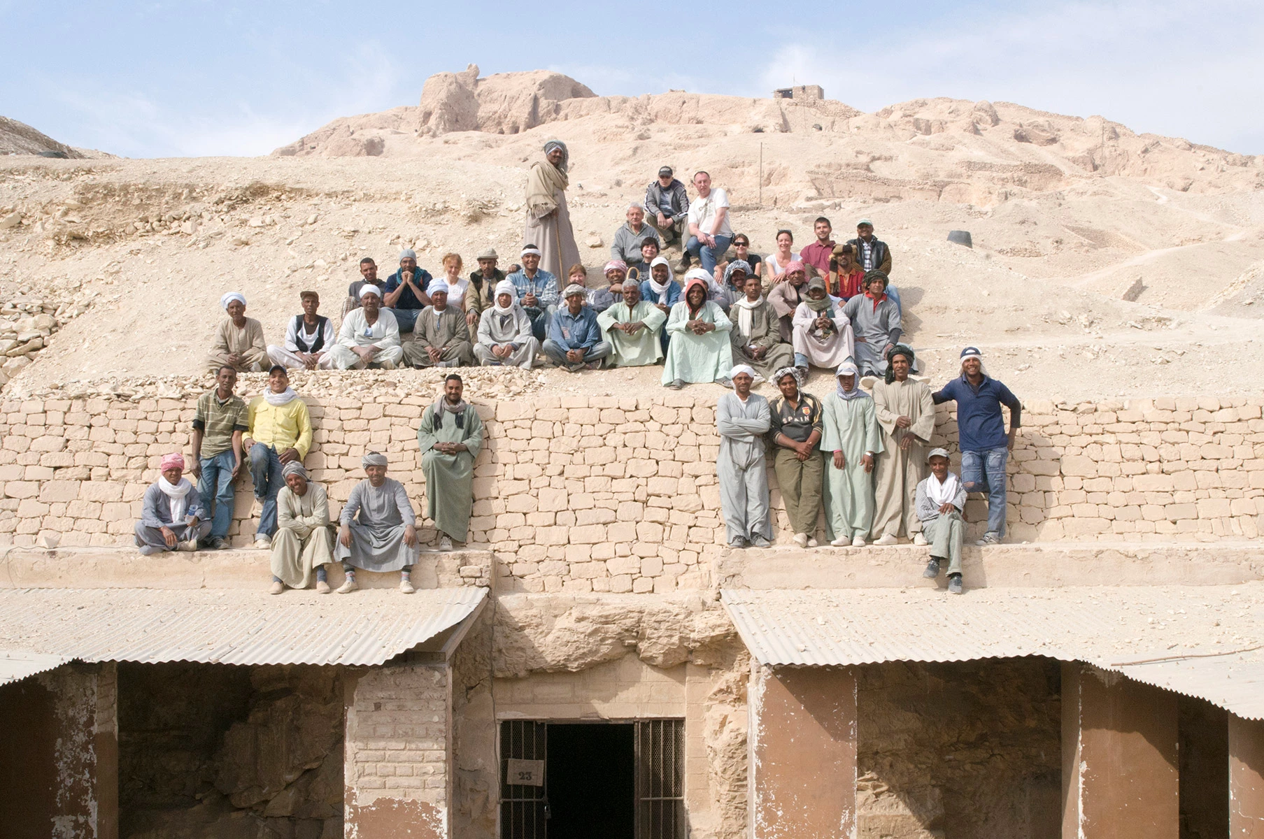<p>Российская археологическая экспедиция в Луксоре: участники экспедиции</p>