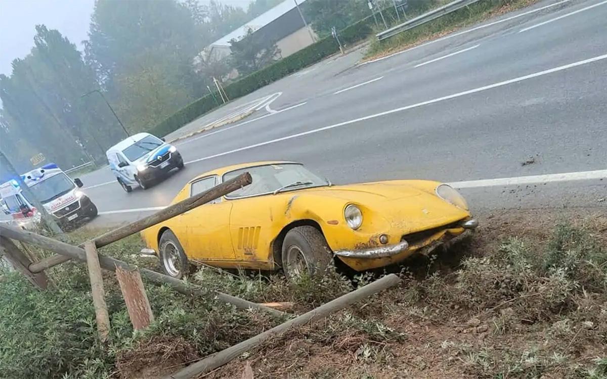Редчайший Ferrari 275 за $3 млн разбили в Италии