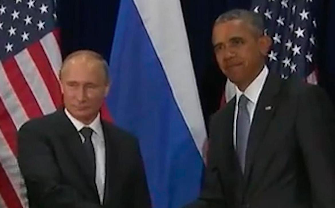 Визиты Владимира Путина в США. Видео