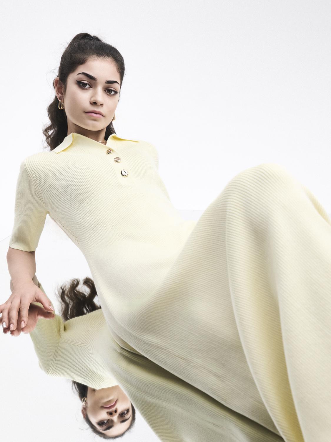 Аделия Петросян в рекламной кампании O'stin