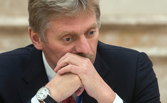 Пресс-секретарь президента Дмитрий Песков


