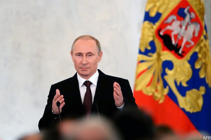 Выступление Путина по вопросу принятия Крыма в состав России