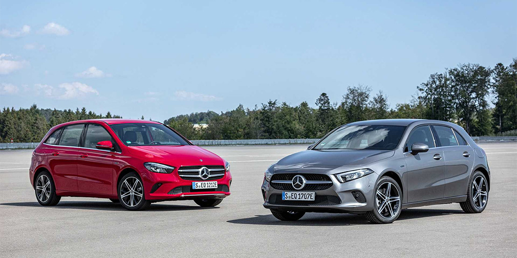 Новые Mercedes A-Class и B-Class стали подключаемыми гибридами