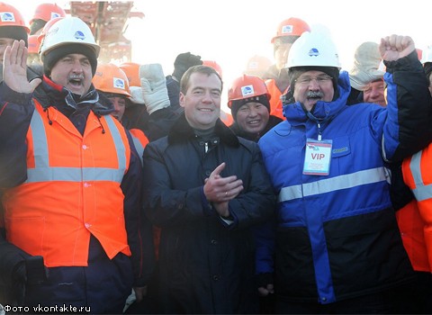 Д.Медведев отчитался в соцсети о поездке в Якутию. Фото