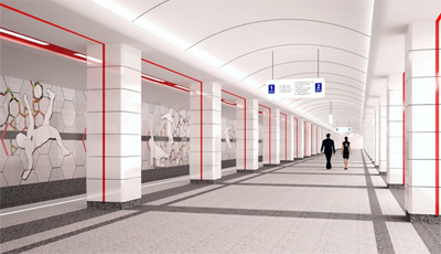Станцию метро "Спартак" в Москве планируется открыть в марте 2014 года