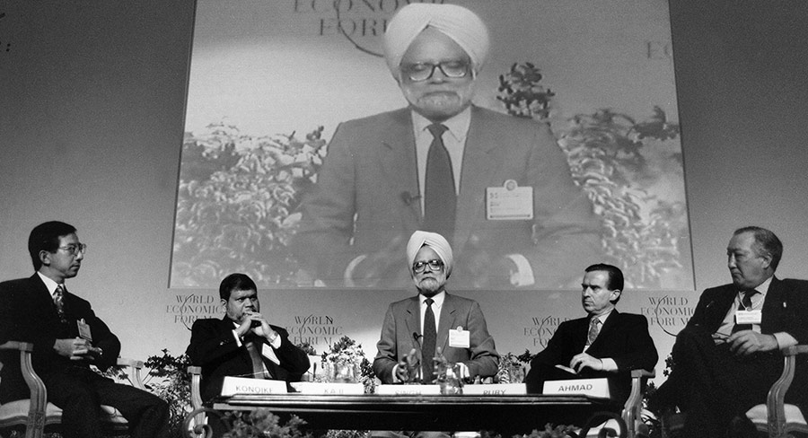 Министр финансов Индии (1991-1996) Манмохан Сингх