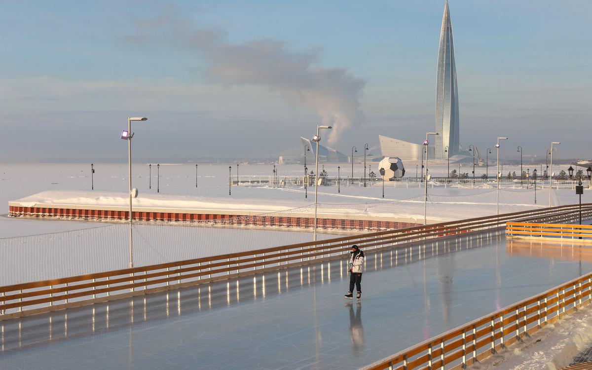 Каток у «Газпром Арены» станет самым большим в мире