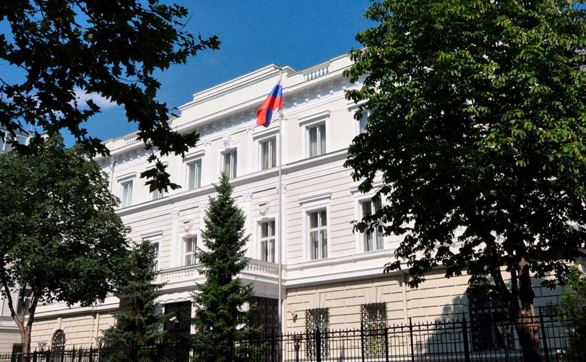 Здание посольства России в Австрии