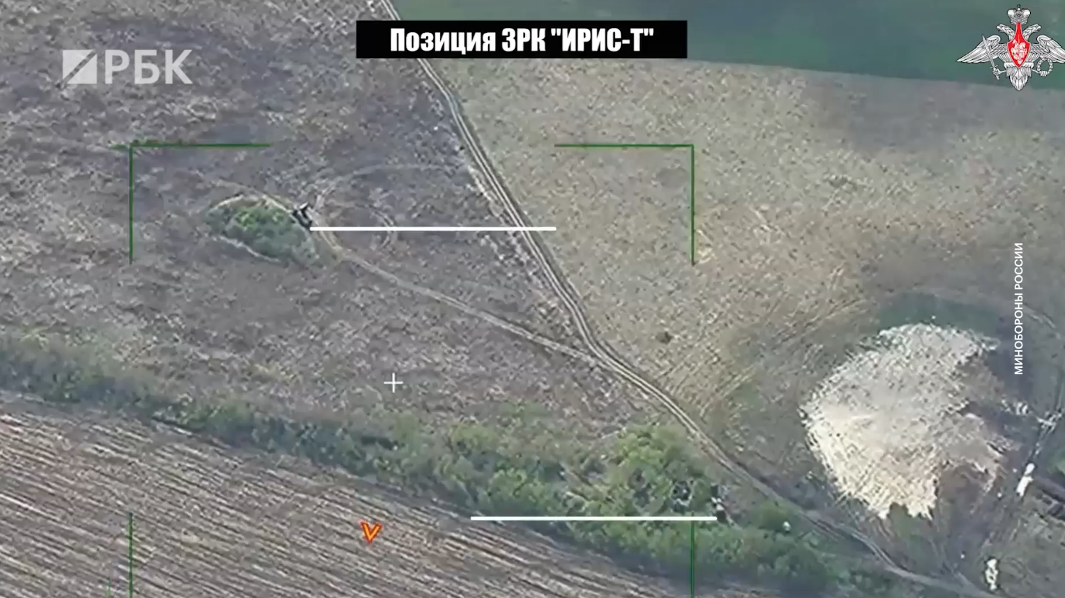 Российские военные уничтожили зенитный ракетный комплекс IRIS-T ВСУ