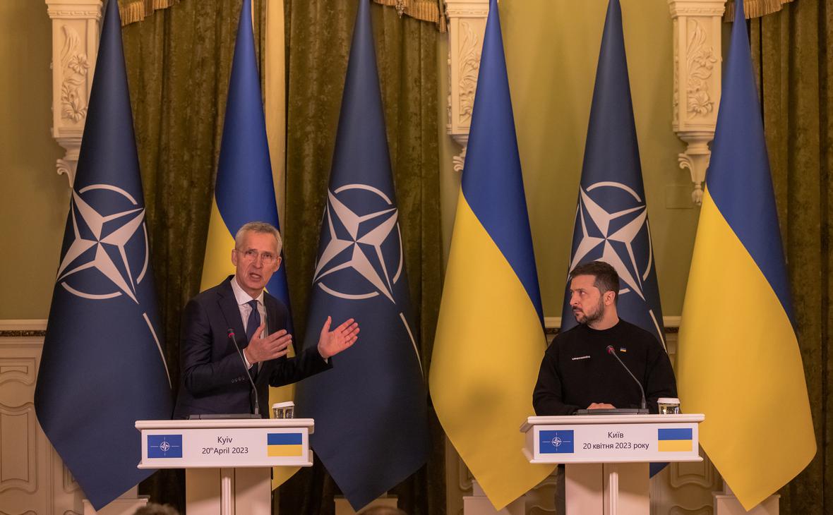 Telegraph узнал о планах Берлина отсрочить заявку Киева в НАТО"/>













