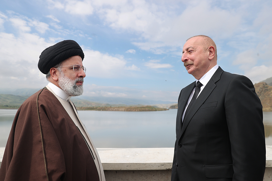 Эбрахим Раиси и Ильхам Алиев