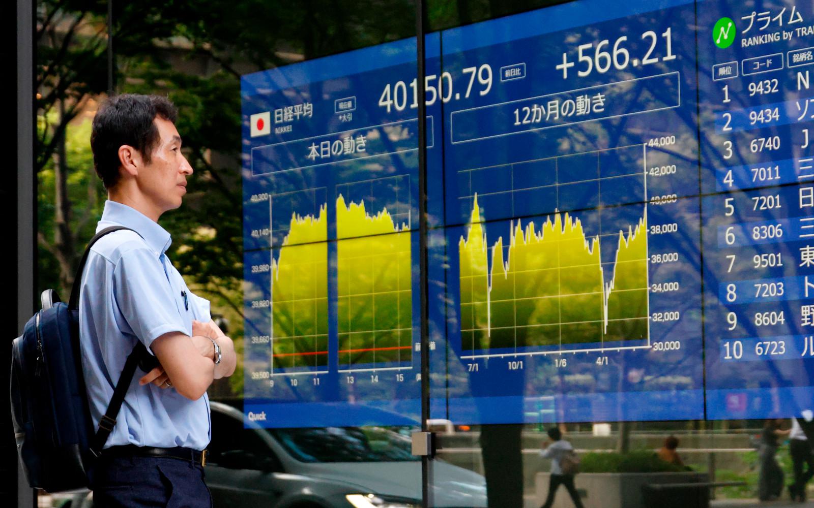 Японский индекс Nikkei взлетел до максимума за год после торговой сделки с США