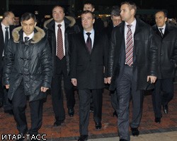 Д.Медведев не нашел на Киевском вокзале ни одного милиционера