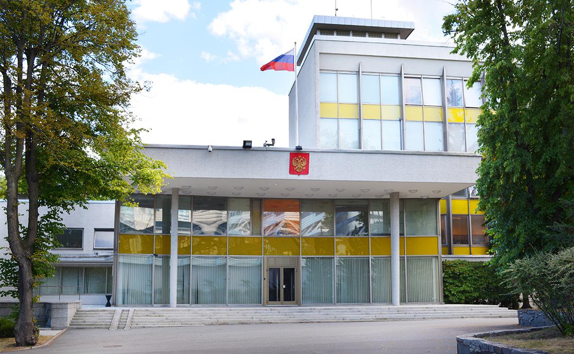 Здание посольства России в Стокгольме