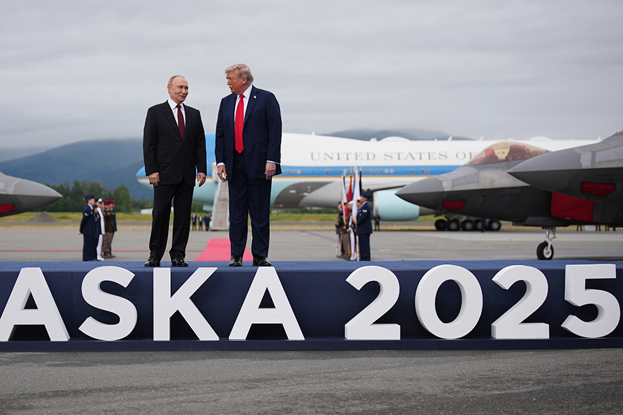 Владимир Путин и Дональд Трамп