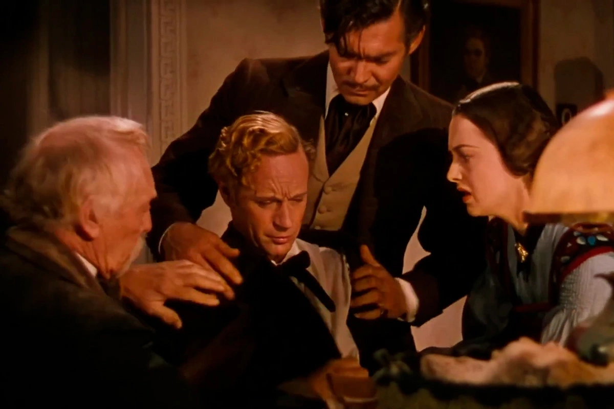Кадр из фильма «Унесенные ветром» (1939), режиссер Виктор Флеминг