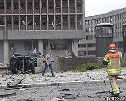 У здания правительства Норвегии прогремел мощный взрыв. ВИДЕО