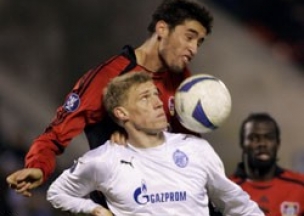 Булыкин не смог помешать "Зениту" в Кубке УЕФА. Фото